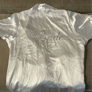 Bride silk gown! Never worn!